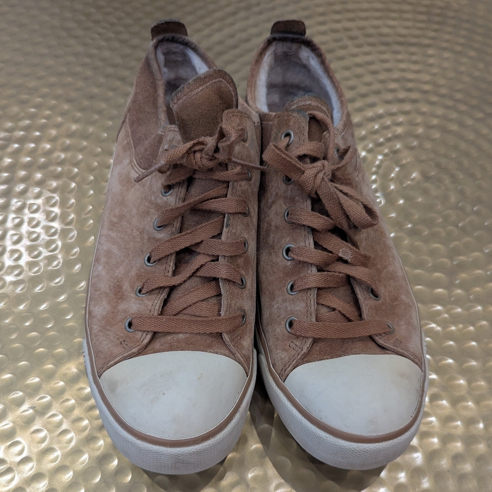 Ugg Evera 1888 Suede Shearling Sneakers 9 View 6